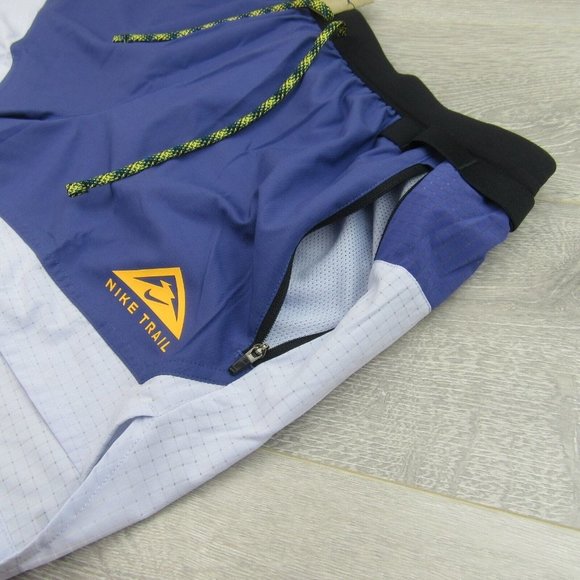 Nike Flex Stride Trail Running Shorts Mens Size XL Purple Multi NEW - Picture 4 of 12